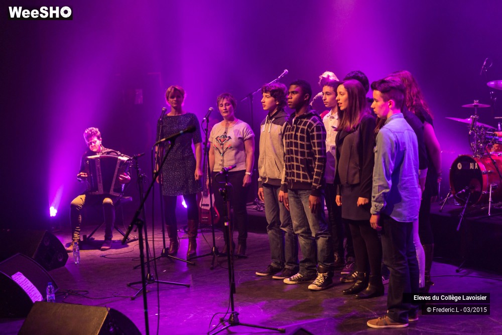 7/21 photos du spectacle L'autre Côté avec les éléves du collège Lavoisier
