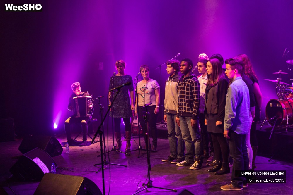 13/21 photos du spectacle L'autre Côté avec les éléves du collège Lavoisier
