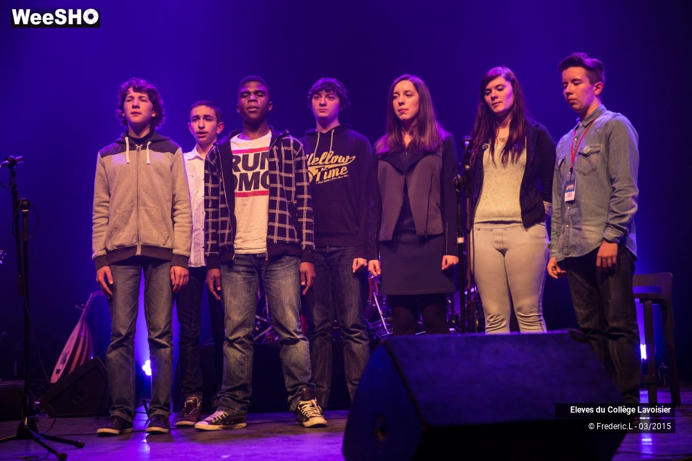 20/21 photos du spectacle L'autre Côté avec les éléves du collège Lavoisier