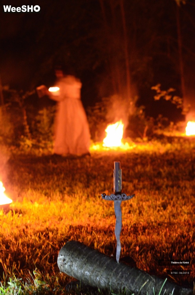 11/22 photos du spectacle MacBeth en Forêt