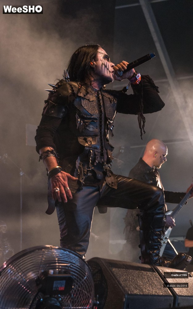 6/13 photos du spectacle Cradle of Filth