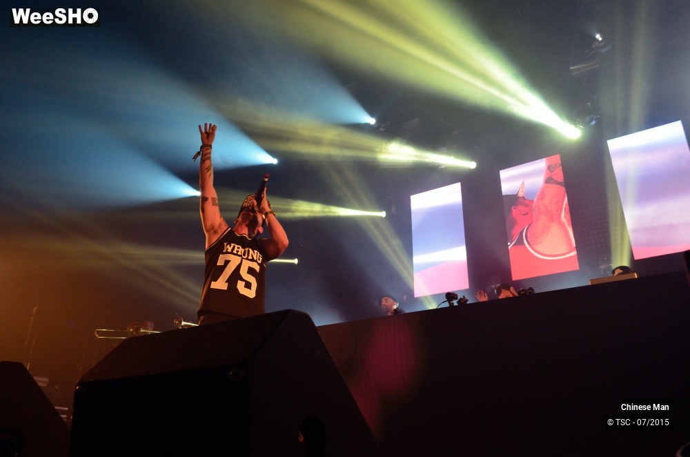 9/11 photos du spectacle Chinese Man