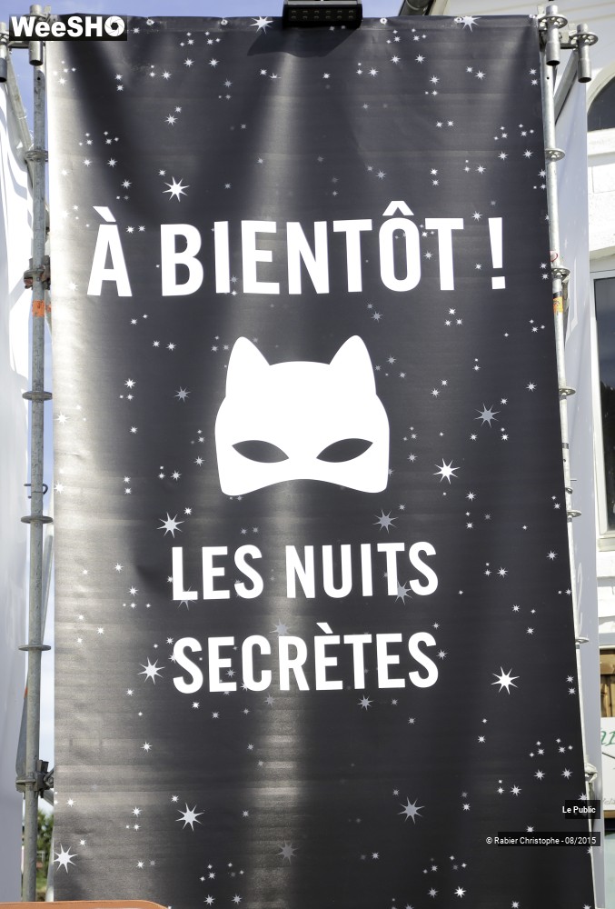 21/31 photos du spectacle ambiance Les Nuits Secretes 2015