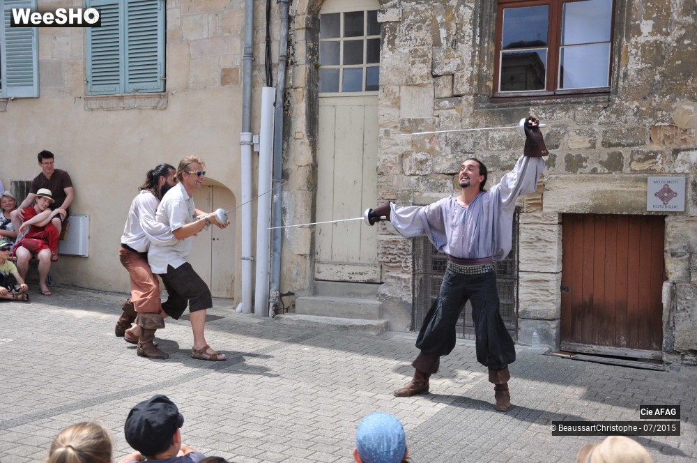 22/47 photos du spectacle L'histoire des 3 Mousquetaires racontée à Deux en 1/2 heure