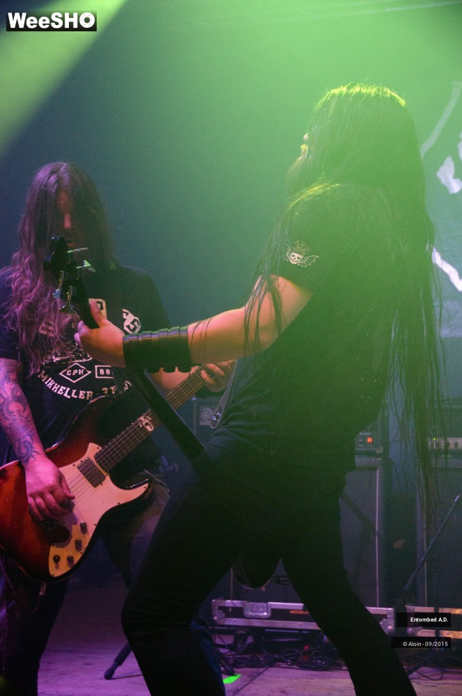 11/14 photos du spectacle Entombed A.D