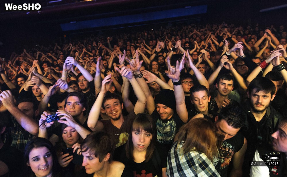 10/14 photos du spectacle In Flames