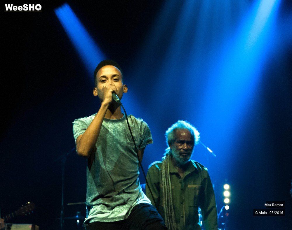 23/25 photos du spectacle Max Romeo feat. Xana Romeo and Rominal (Jamaica)