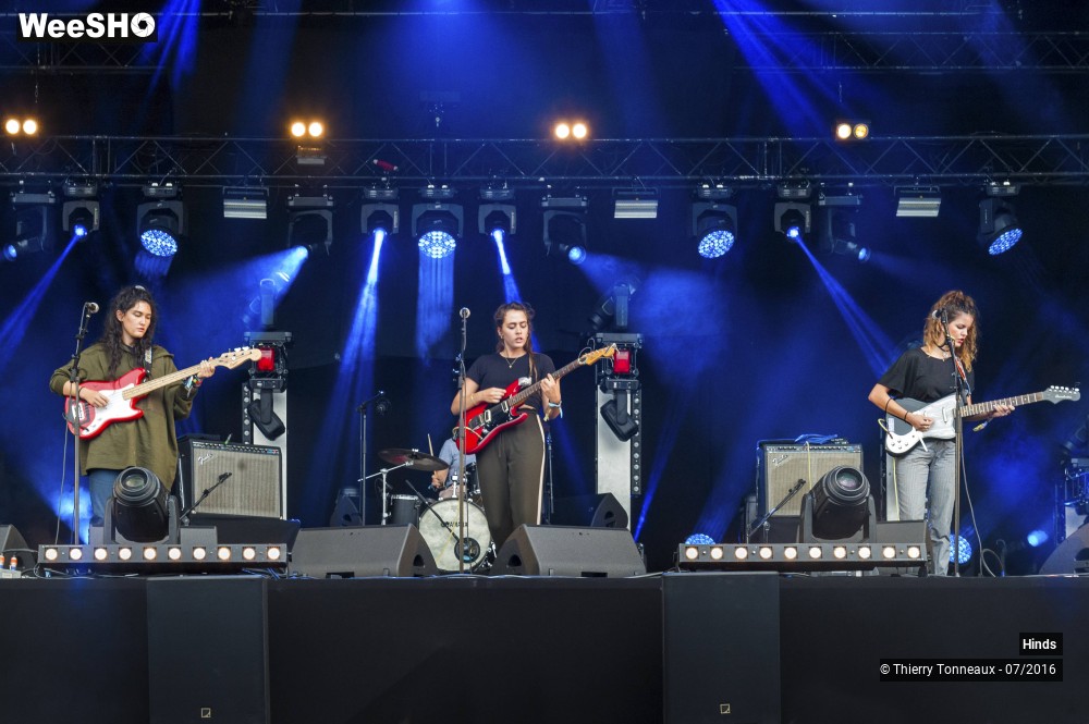 9/17 photos du spectacle Hinds