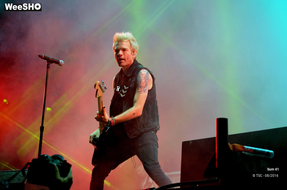 8/13 photos du spectacle Sum 41