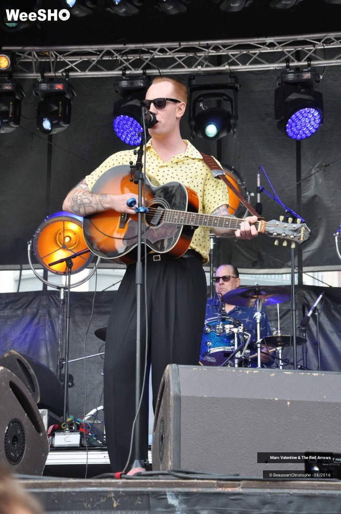 7/21 photos du spectacle Marc Valentine & The Red Arrows