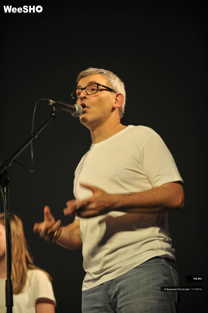 9/18 photos du spectacle Pat Bol et la chorale de l'école de musique