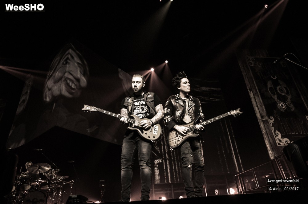 3/13 photos du spectacle Avenged sevenfold