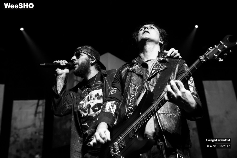 7/13 photos du spectacle Avenged sevenfold