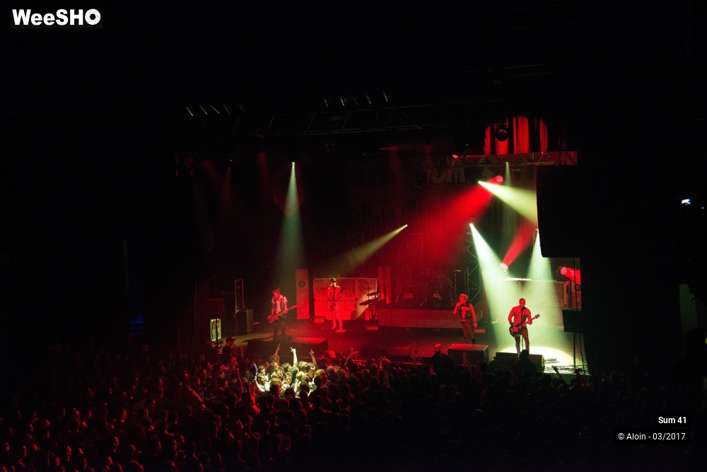 6/23 photos du spectacle SUM 41