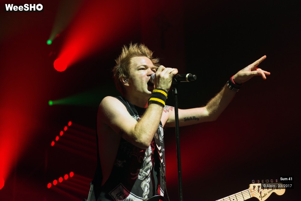 19/23 photos du spectacle SUM 41