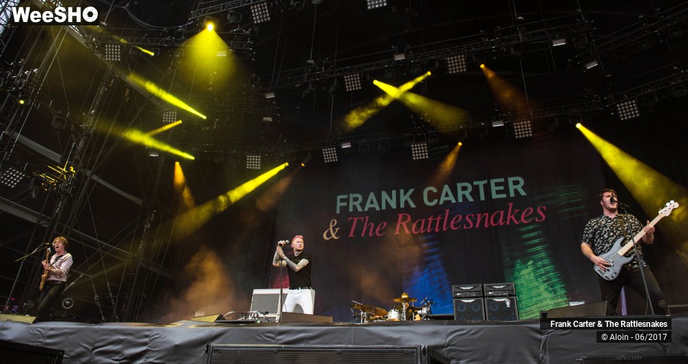 1/14 photos du spectacle Frank Carter & The Rattlesnakes