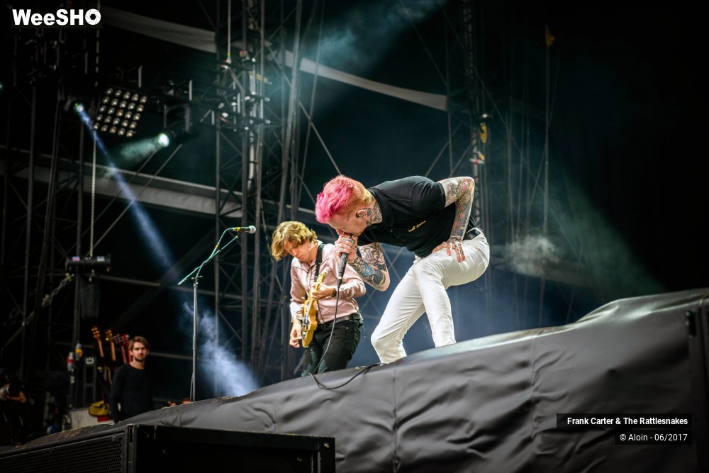 7/14 photos du spectacle Frank Carter & The Rattlesnakes