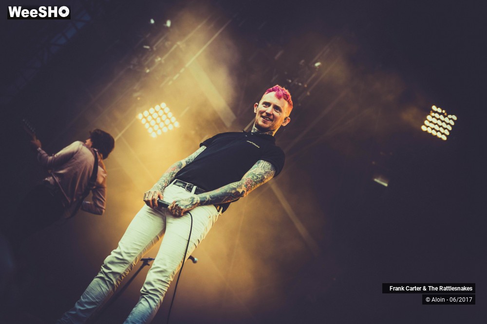 11/14 photos du spectacle Frank Carter & The Rattlesnakes
