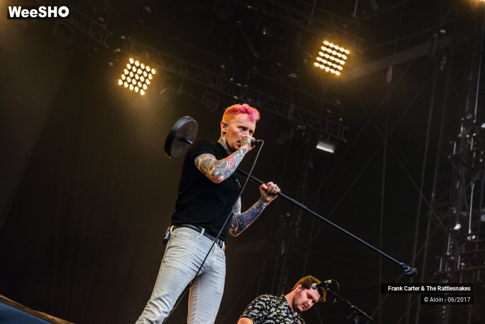 12/14 photos du spectacle Frank Carter & The Rattlesnakes