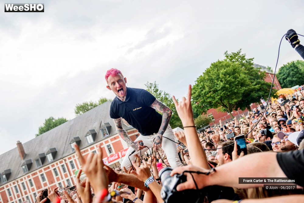 13/14 photos du spectacle Frank Carter & The Rattlesnakes