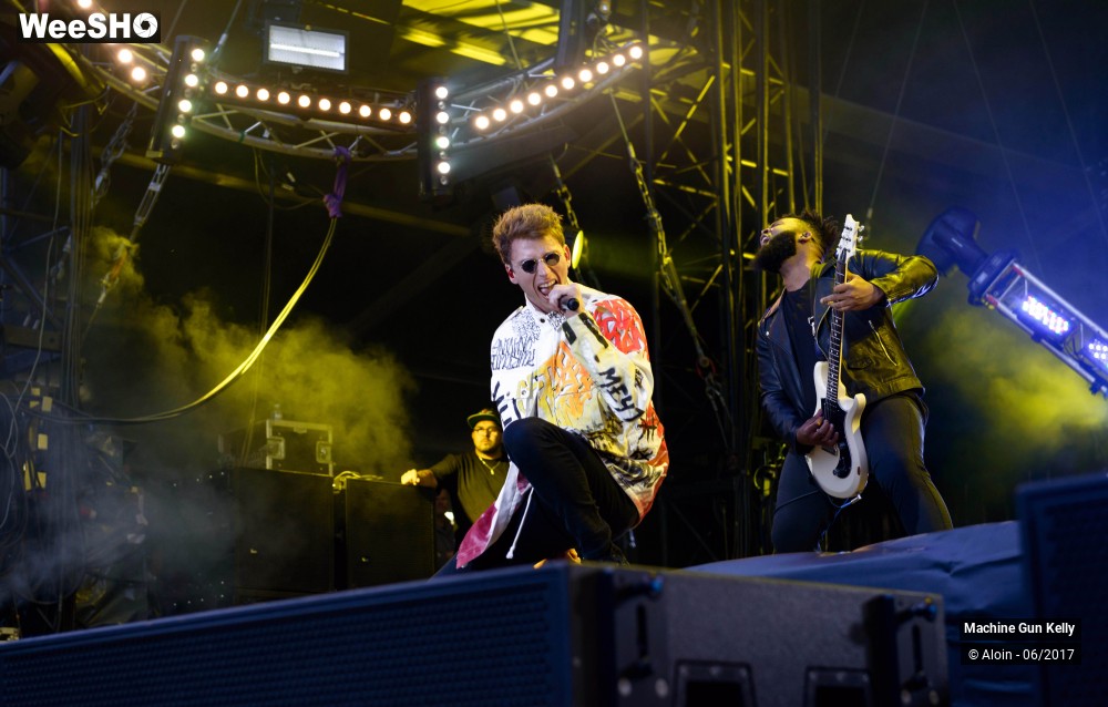 9/12 photos du spectacle Machine Gun Kelly