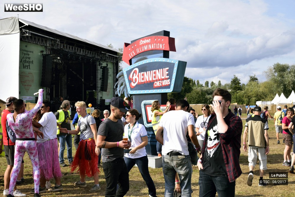 30/35 photos du spectacle Ambiance du Cabaret Vert 2017 Jour 1