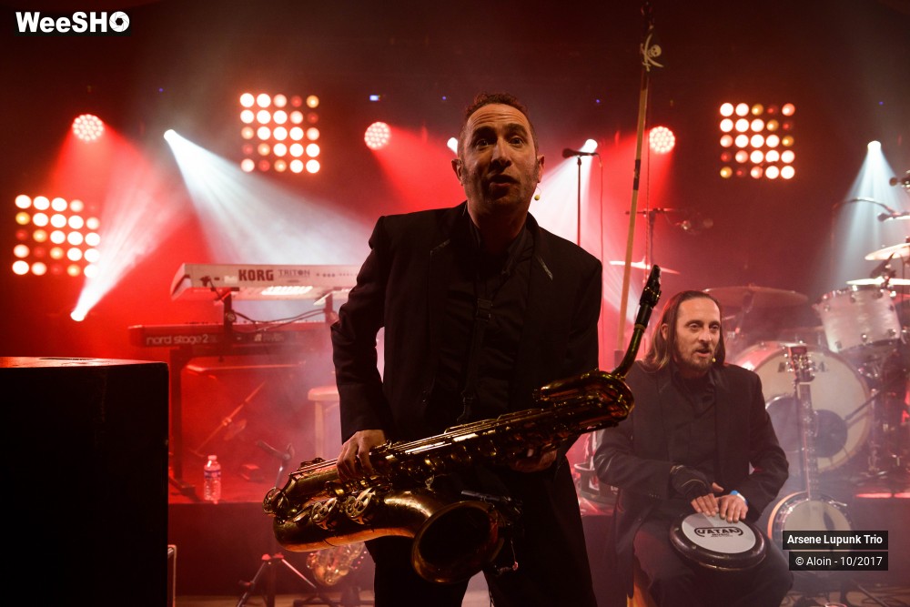 3/23 photos du spectacle Arsène Lupunk Trio