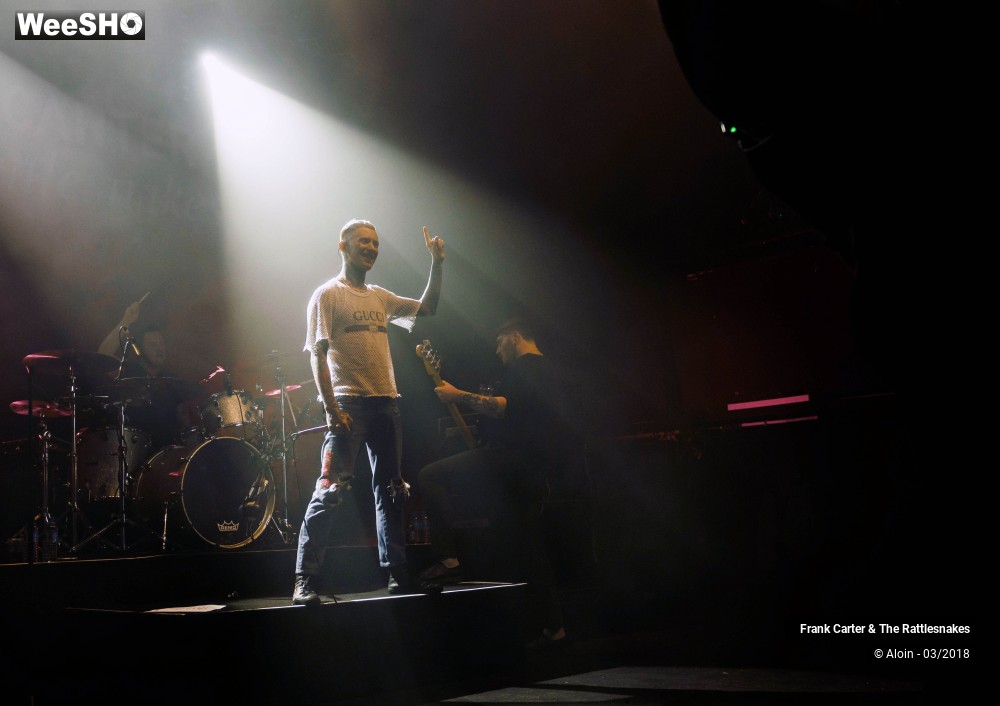 2/11 photos du spectacle Frank Carter & the Rattlesnakes