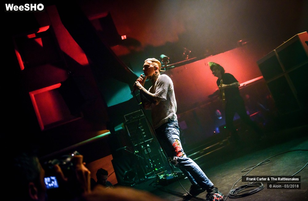 4/11 photos du spectacle Frank Carter & the Rattlesnakes
