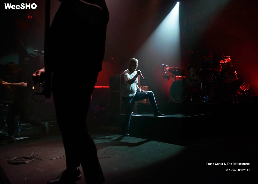 8/11 photos du spectacle Frank Carter & the Rattlesnakes