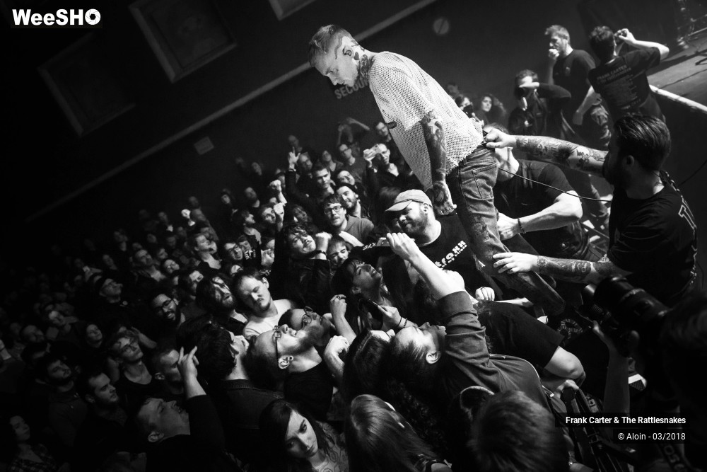 9/11 photos du spectacle Frank Carter & the Rattlesnakes