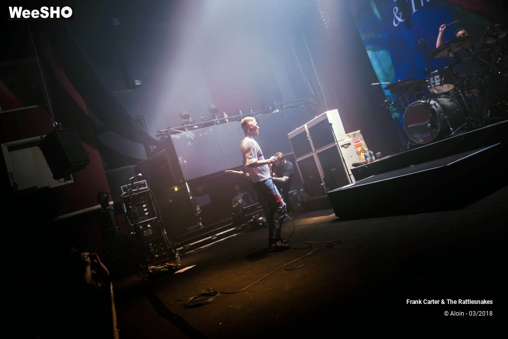 10/11 photos du spectacle Frank Carter & the Rattlesnakes