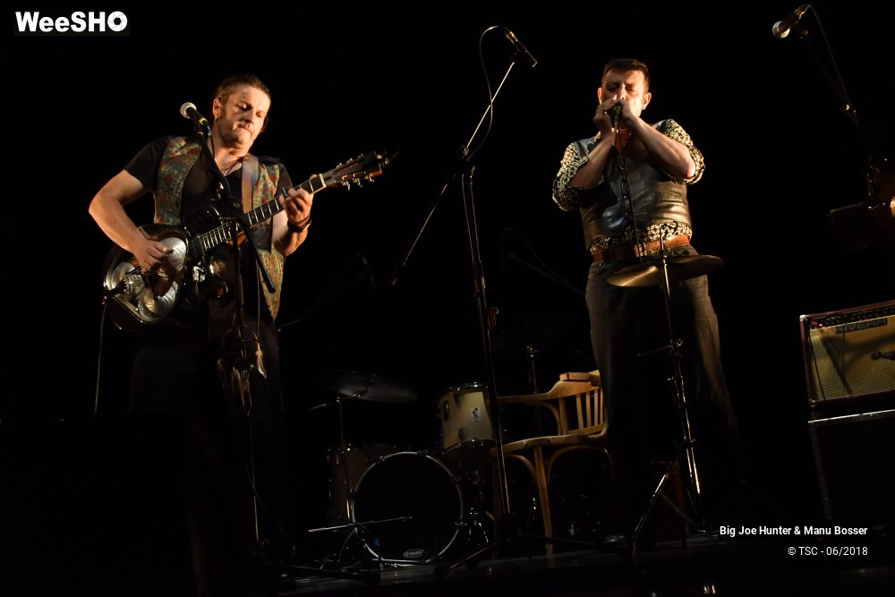 10/16 photos du spectacle Big Joe Hunter et Manu Bosser