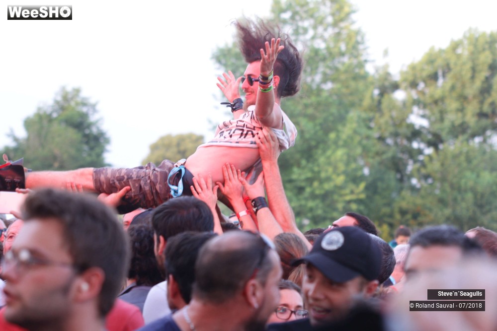 50/50 photos du spectacle Steve'n'Seagulls.