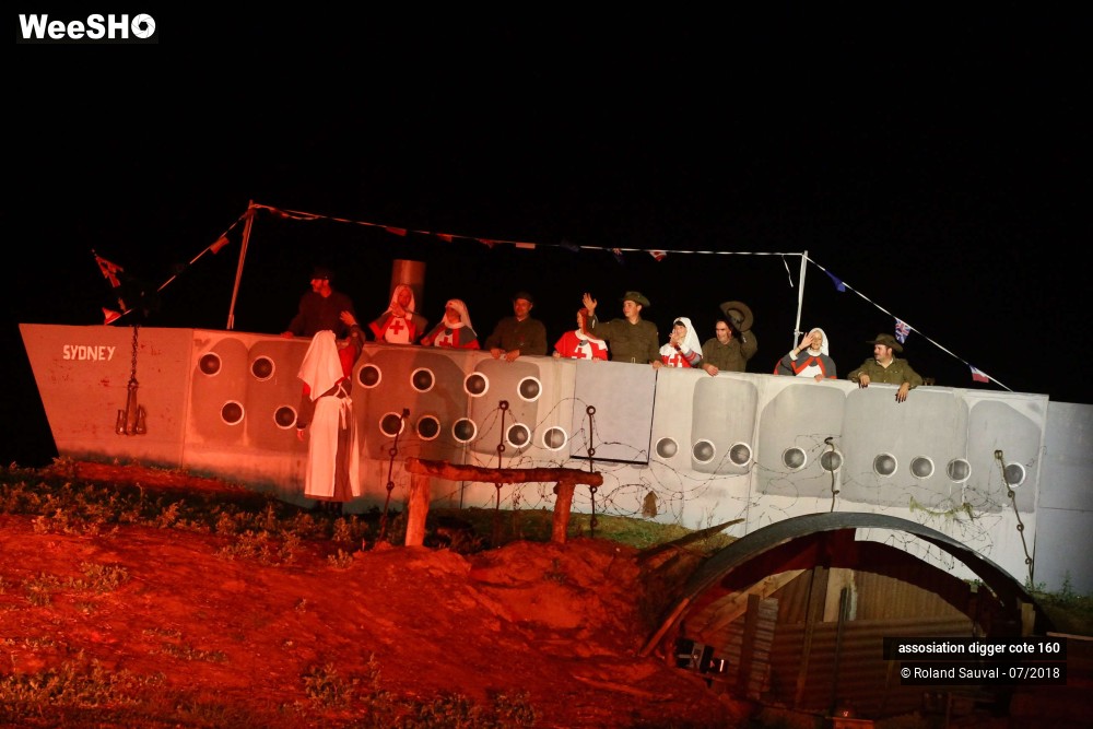 45/51 photos du spectacle  son et lumiere poziere partie 2