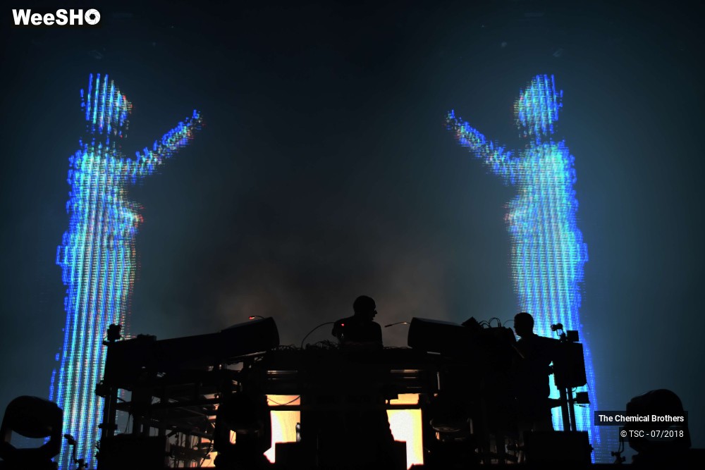 5/24 photos du spectacle The Chemical Brothers