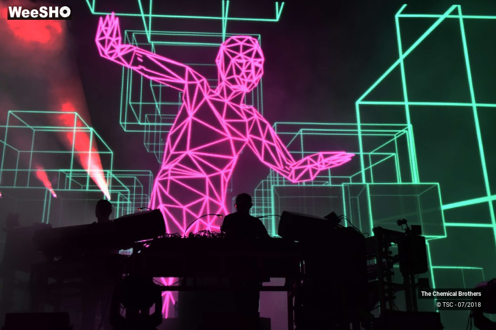 9/24 photos du spectacle The Chemical Brothers