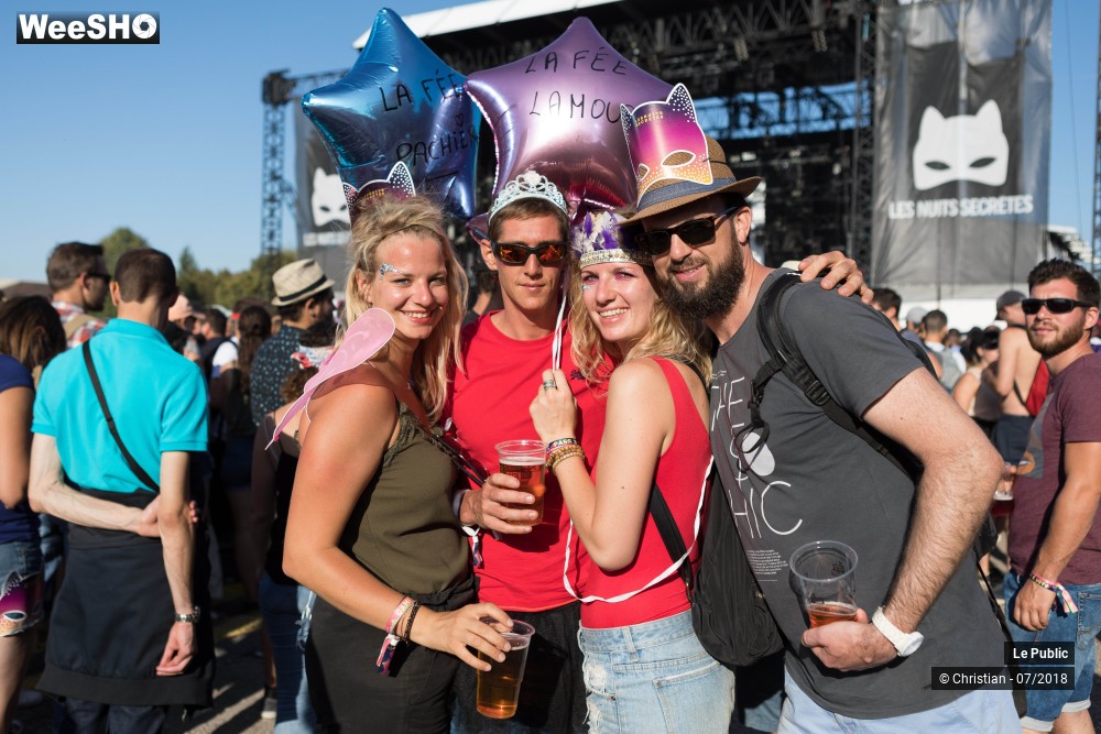 16/31 photos du spectacle Festival Les Nuits Secrètes 2018. Ambiance samedi