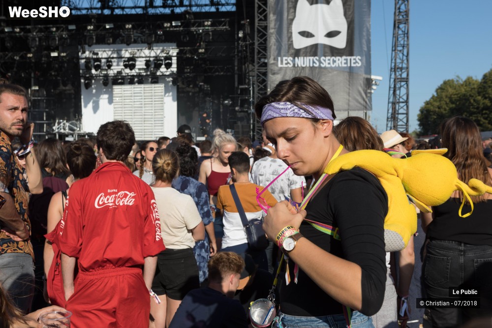 26/31 photos du spectacle Festival Les Nuits Secrètes 2018. Ambiance samedi