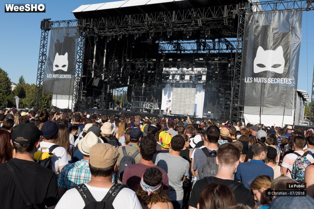 31/31 photos du spectacle Festival Les Nuits Secrètes 2018. Ambiance samedi
