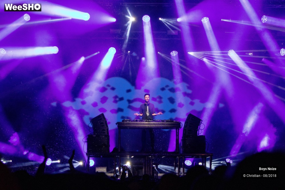 7/15 photos du spectacle Boys Noize