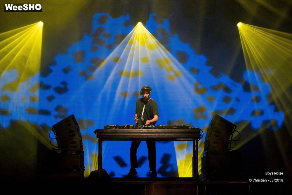 9/15 photos du spectacle Boys Noize