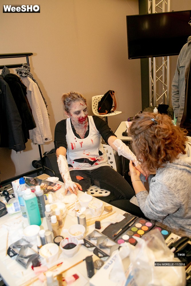 8/50 photos du spectacle TWOD : les maquillages