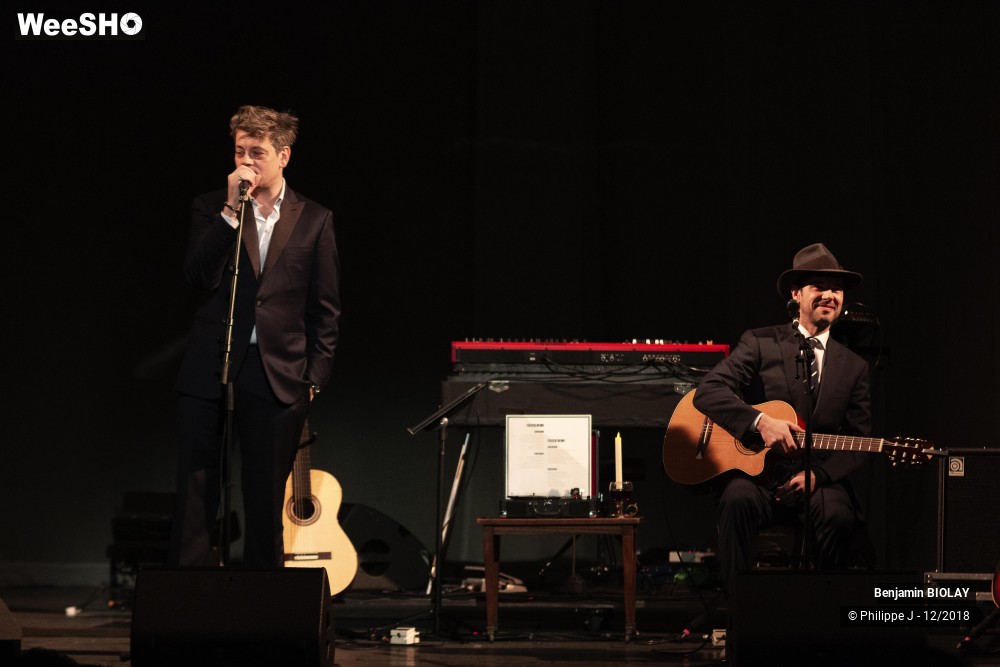 11/14 photos du spectacle Benjamin Biolay et Melvil Poupaud