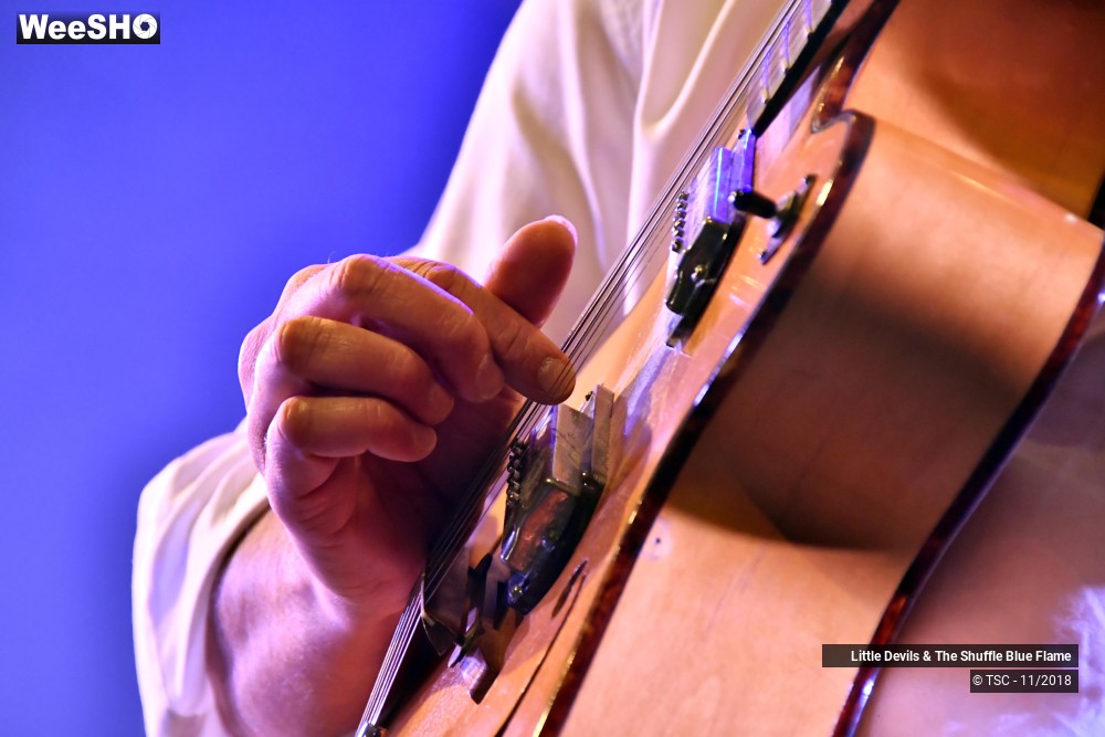 11/15 photos du spectacle Little Devils & The Shuffle Blue Flame