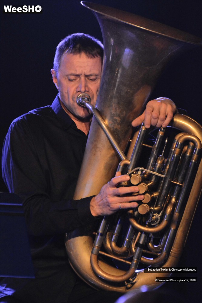 4/25 photos du spectacle Sébastien Texier & Christophe Marguet " For travellers Only "