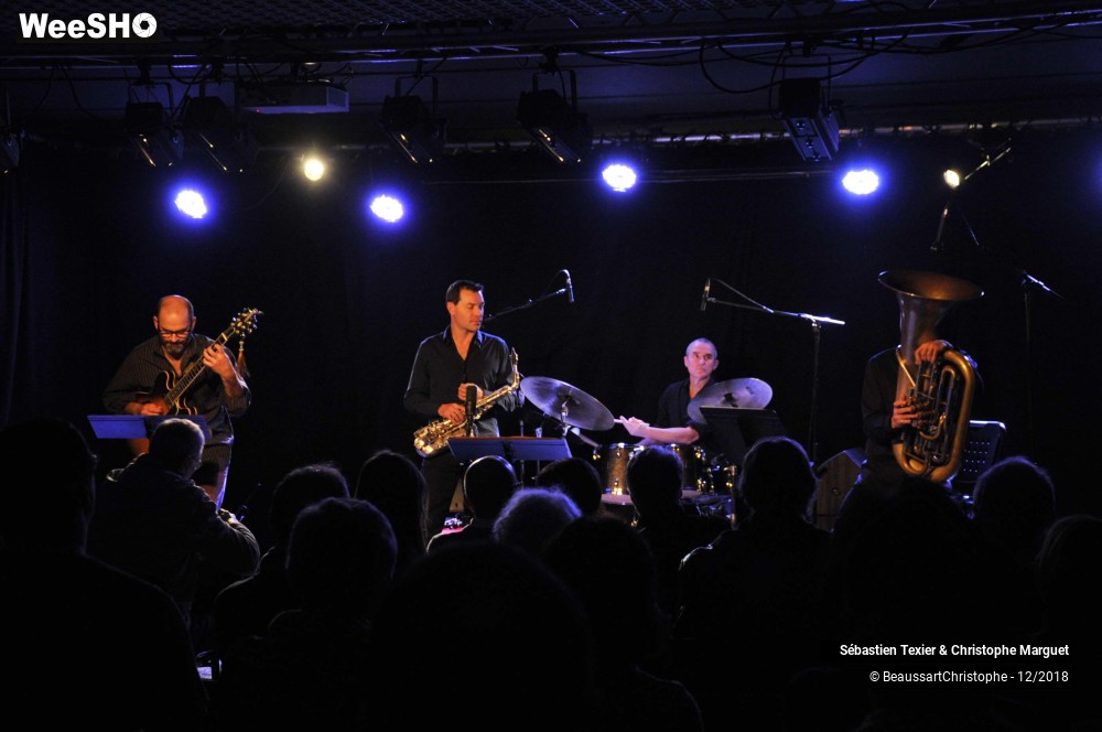 14/25 photos du spectacle Sébastien Texier & Christophe Marguet " For travellers Only "