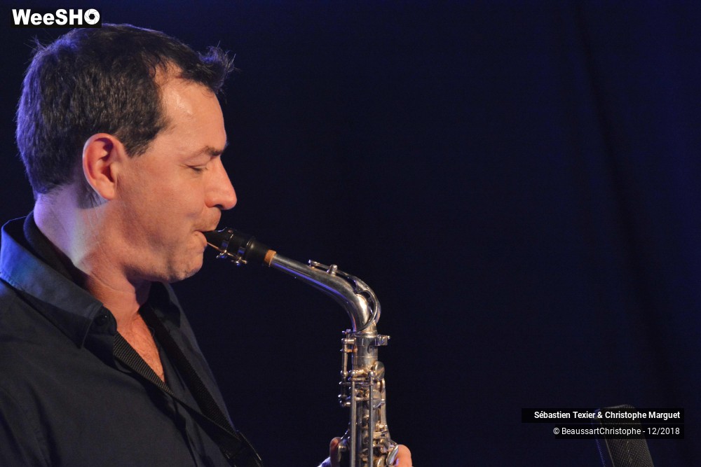 17/25 photos du spectacle Sébastien Texier & Christophe Marguet " For travellers Only "