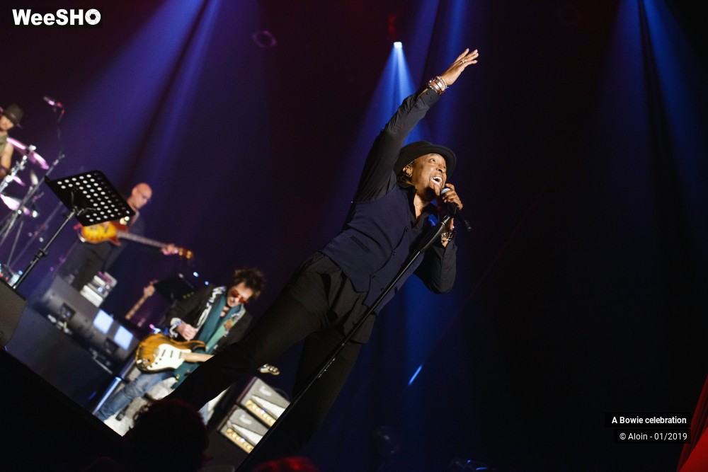 7/24 photos du spectacle A Bowie celebration