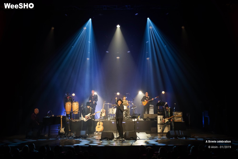 14/24 photos du spectacle A Bowie celebration